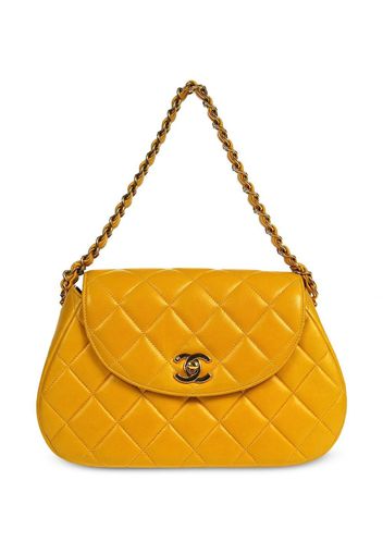 CHANEL Pre-Owned 1997 diamond quilted shoulder bag - Gelb