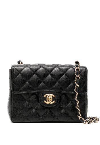 CHANEL Pre-Owned 2003 mini Classic Flap Schultertasche - Schwarz