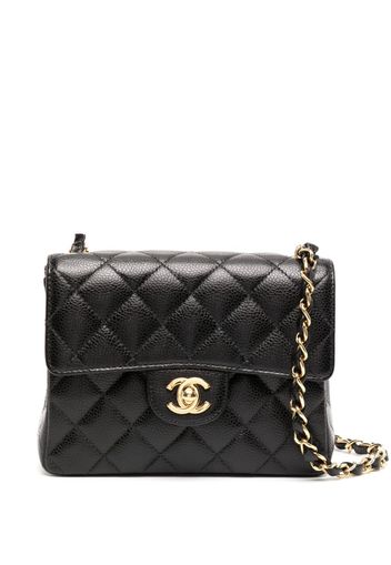 CHANEL Pre-Owned 2003s Mini Classic Flap Umhängetasche - Schwarz