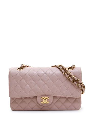 CHANEL Pre-Owned 2001-2002 Schultertasche mit Doppelklappe - Rosa