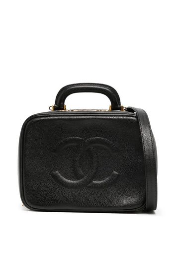 CHANEL Pre-Owned 1997 Kosmetikkoffer mit CC - Schwarz