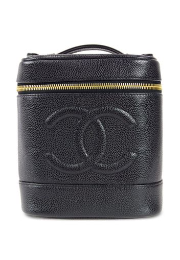 CHANEL Pre-Owned 1998 Kosmetiktasche mit CC-Logo - Schwarz