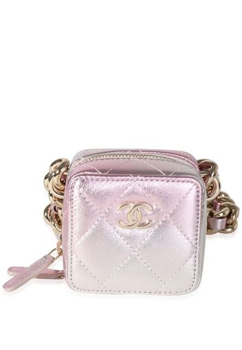 CHANEL Pre-Owned 2021 Coco Punk Cube Schultertasche - Rosa