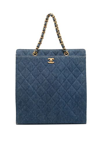 CHANEL Pre-Owned 1998er Handtasche - Blau