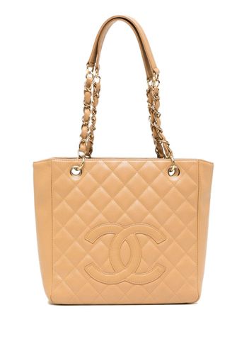 CHANEL Pre-Owned 2003 Petit Shopping Handtasche - Braun