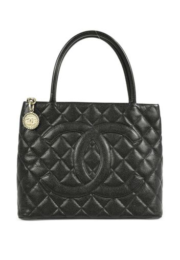 CHANEL Pre-Owned 2000s Medallion Shopper - Schwarz