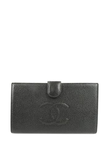 CHANEL Pre-Owned 2005 Längliches Portemonnaie - Schwarz