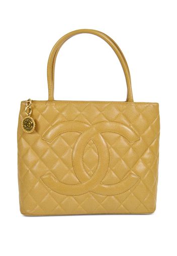 CHANEL Pre-Owned 2000 Medallion Shopper - Nude