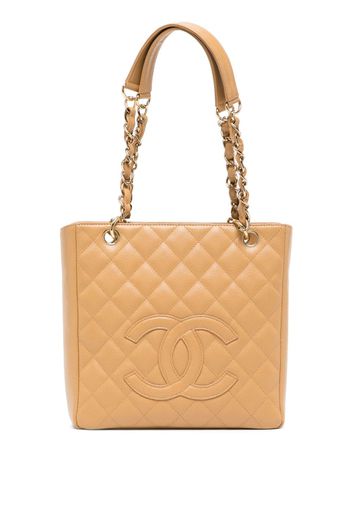 CHANEL Pre-Owned 2005 Petite Shopping Handtasche - Nude