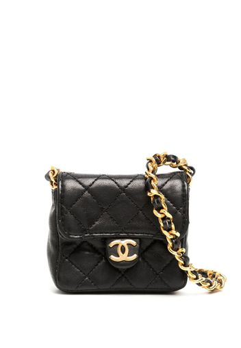 CHANEL Pre-Owned 1990s Mini-Tasche - Schwarz