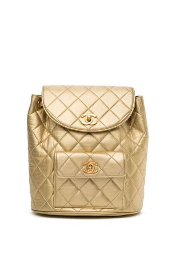 CHANEL Pre-Owned 1992 Rucksack - Gold