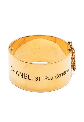 CHANEL Pre-Owned 1990s Rue Cambon Armreif - Gold