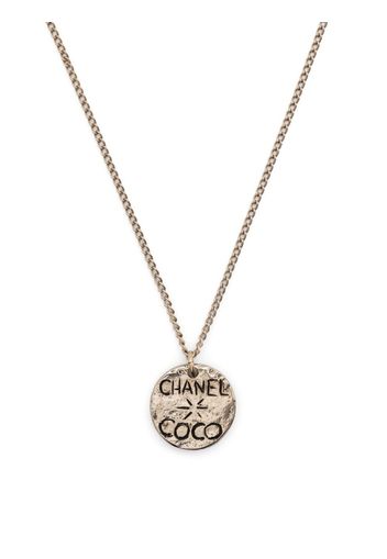 CHANEL Pre-Owned 2004 Chanel Coco Halskette - Silber