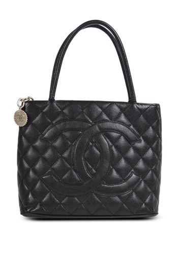 CHANEL Pre-Owned 2000s Medallion Shopper - Schwarz