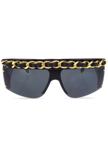 CHANEL Pre-Owned Klassische Sonnenbrille - Schwarz