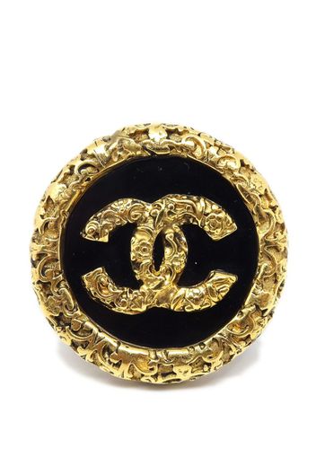 CHANEL Pre-Owned 1993 Brosche mit CC - Gold