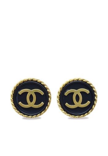 CHANEL Pre-Owned 1994 Ohrclips mit CC - Gold