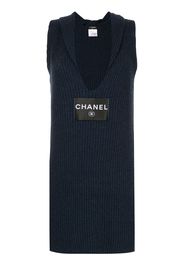 Chanel Pre-Owned Kleid mit schmalem Schnitt - Blau