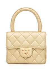 Chanel Pre-Owned 1992 Micro Classic Flap Handtasche - Gold