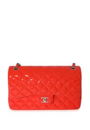 CHANEL Pre-Owned Jumbo Double Flap shoulder bag - Orange