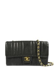 CHANEL Pre-Owned 1992 Schultertasche mit Klappdeckel - Schwarz