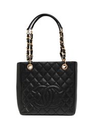 CHANEL Pre-Owned 2011 Petite Shopping Handtasche - Schwarz