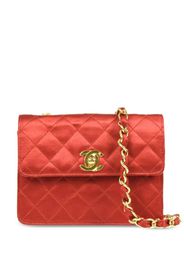 CHANEL Pre-Owned 1990s Mini Classic Flap Schultertasche - Rot