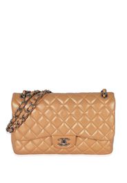 CHANEL Pre-Owned 2011 Schultertasche mit Doppelklappe - Gold