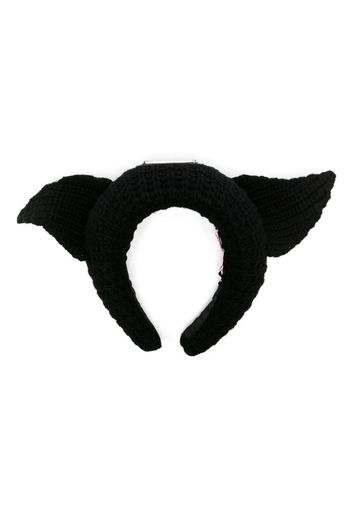 Charles Jeffrey Loverboy Alice ears hair band - Schwarz