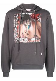 Charles Jeffrey Loverboy Basecamp Hoodie aus Bio-Baumwolle - Grau