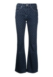 Charles Jeffrey Loverboy mid-rise flared denim jeans - Blau