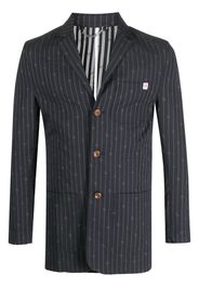 Charles Jeffrey Loverboy single-breasted pinstripe blazer - Blau