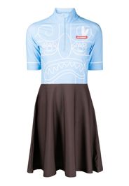 Charles Jeffrey Loverboy Kleid mit Print - Blau