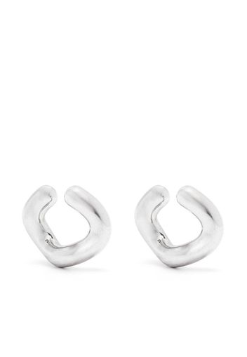 Charlotte Chesnais Wave cuff earring - Silber