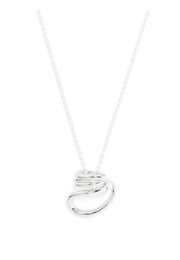 Charlotte Chesnais Petit Round Trip silver necklace - Silber