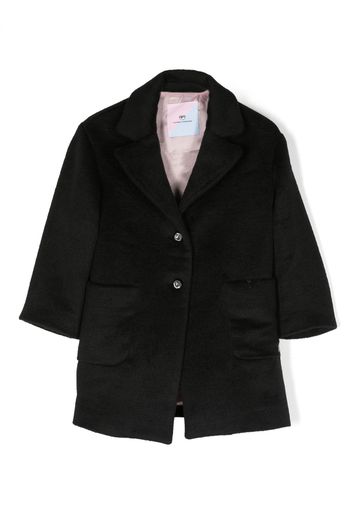 Chiara Ferragni Kids crystal-embellished single-breasted blazer - Schwarz