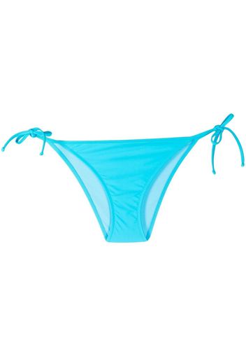 Chiara Ferragni logo-print side-tie swim briefs - Blau