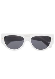 Chiara Ferragni logo-plaque sunglasses - Weiß