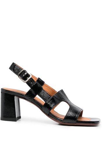 Chie Mihara 100mm open-toe sandals - Schwarz