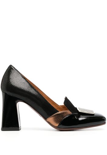 Chie Mihara Ohico 90mm printed-buckle pumps - Schwarz