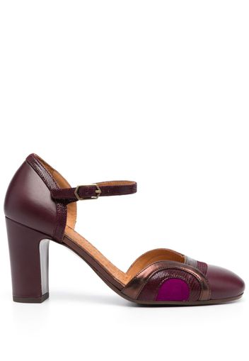 Chie Mihara Wimo 85mm leather pumps - Violett