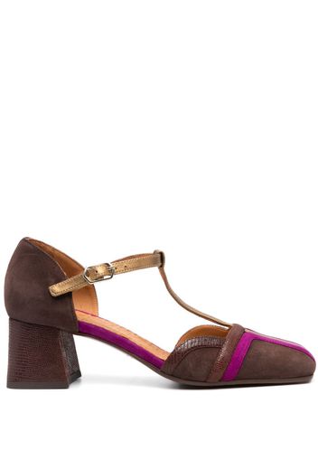 Chie Mihara Pumps mit Blockabsatz - Braun