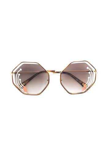 Chloé Eyewear 'Poppy' Sonnenbrille - Braun