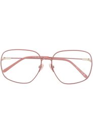 Chloé Eyewear Brille mit eckigem Gestell - Rosa