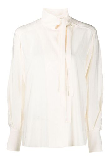 Chloé 'Lavallière' Bluse - 117 VANILLA ICE