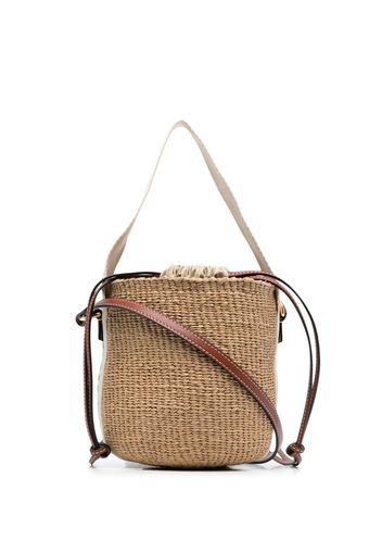 Chloé Kleine Woody Handtasche - Nude