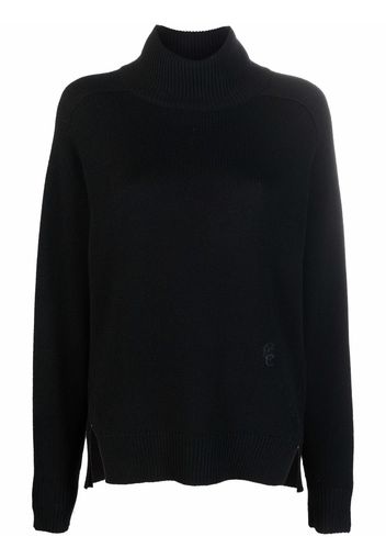 Chloé Kaschmirpullover mit Rollkragen - Schwarz