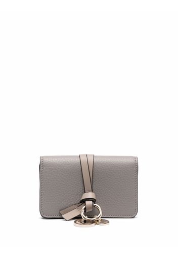 Chloé Alphabet leather wallet - Grau