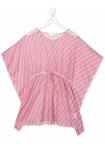 Chloé Kids Kleid mit Schnürung - Rosa