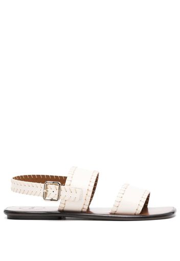 Chloé Laia double-strap sandals - Nude